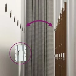 VidaXL Tête de lit murale Chêne marron 240x1,5x80 cm Bois d'ingénierie 13 VidaXL Tête de lit murale Chêne marron 240x1,5x80 cm Bois d'ingénierie -Têtes et pieds de lit Soldes image 6 816981